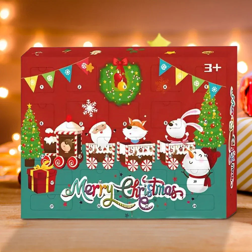 Plush toys with mini animals Christmas Advent calendar