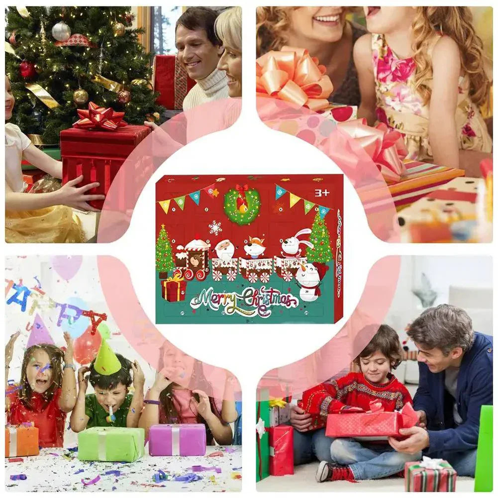 Plush toys with mini animals Christmas Advent calendar