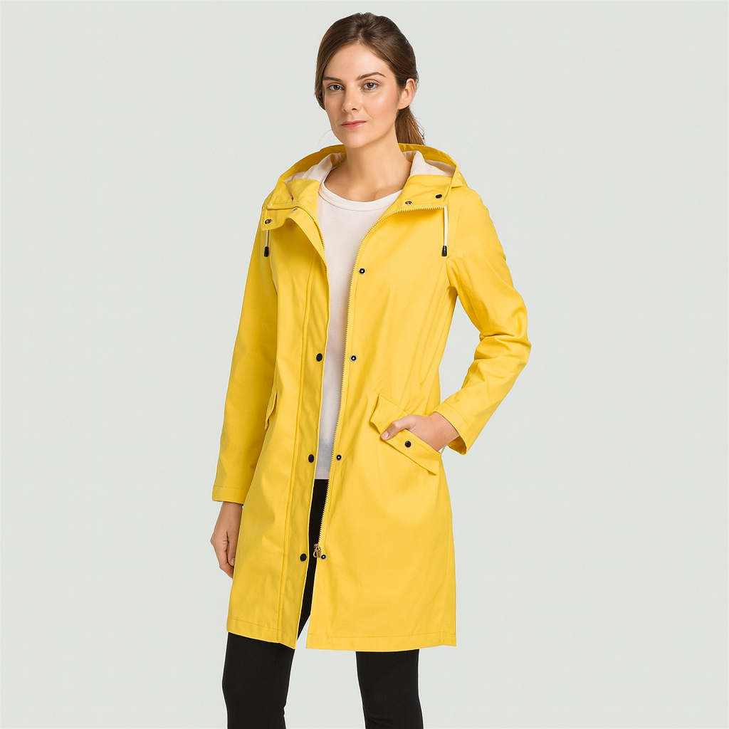 Aqualine | Waterproof Raincoat with Hood