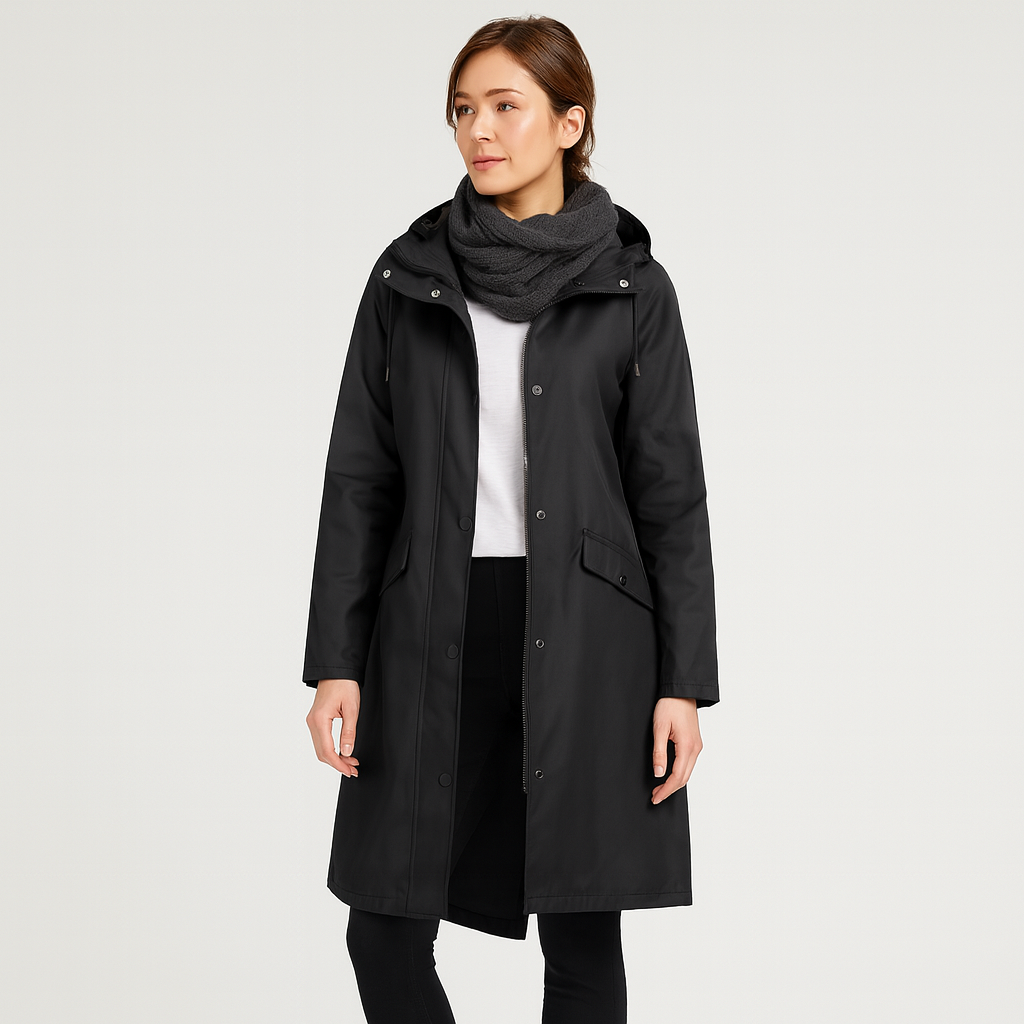 Aqualine | Waterproof Raincoat with Hood