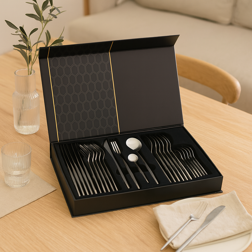 Ardenza | 24-Piece Western Steak Cutlery Set