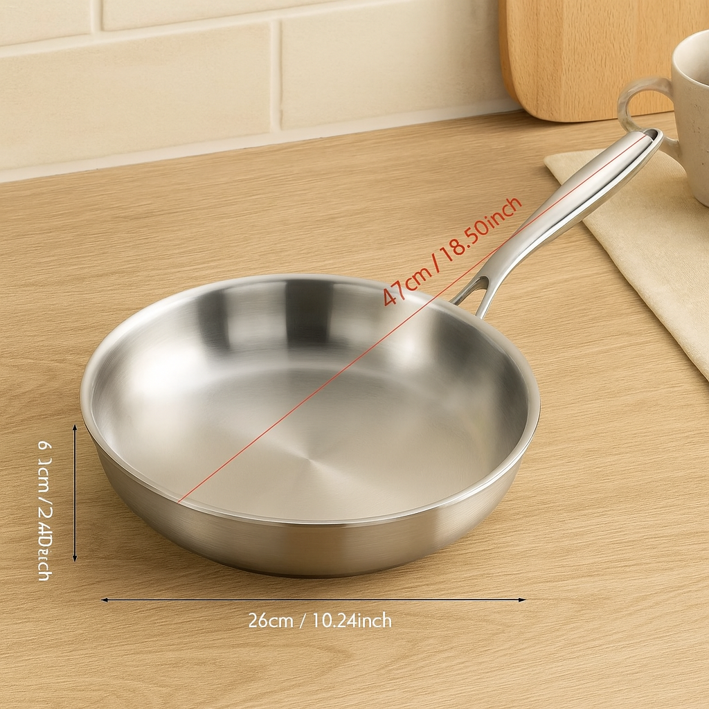 Astoria | Non-Stick Stainless Steel Frying Pan