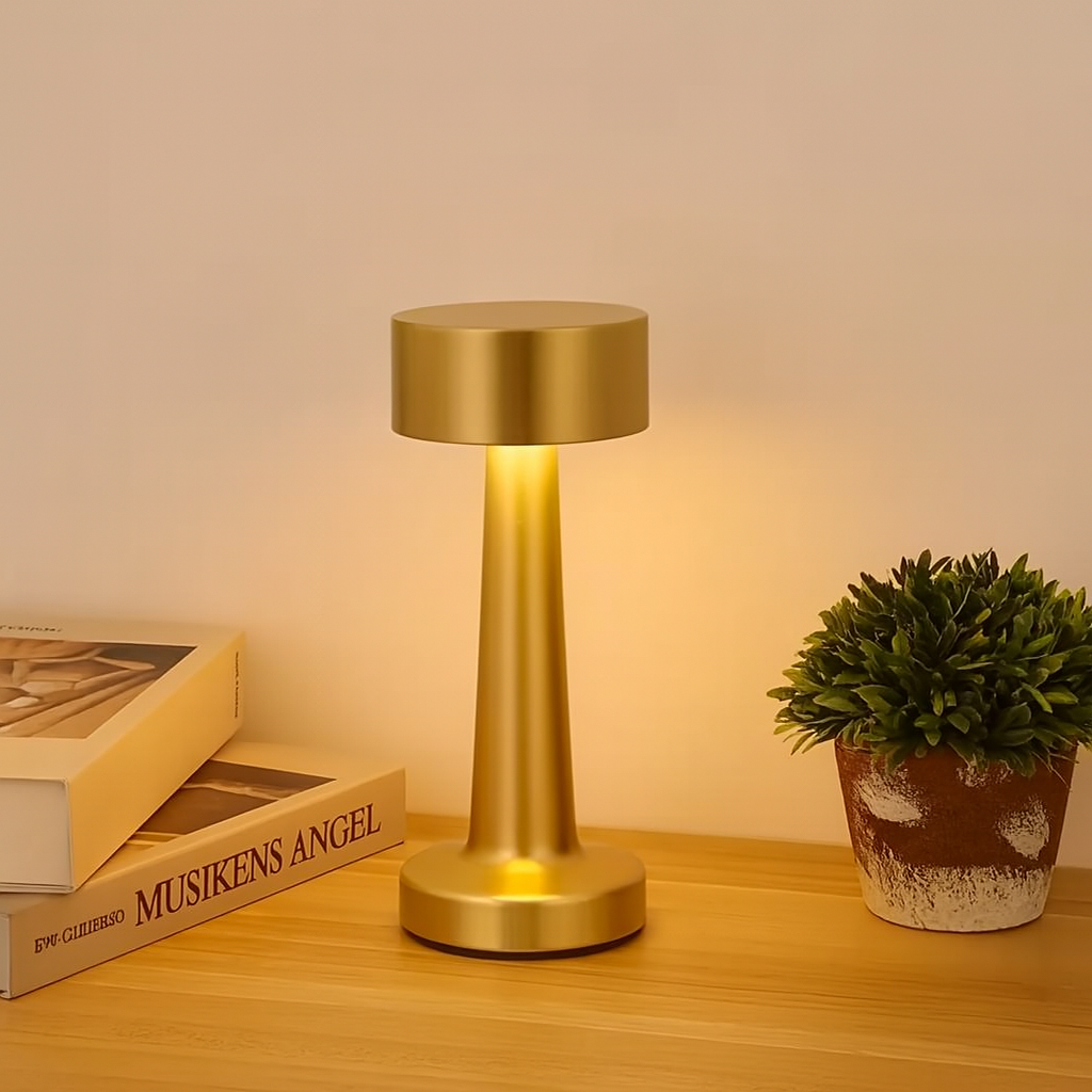 Aurevia | Compact, Portable LED Desk Lamp made of Metal