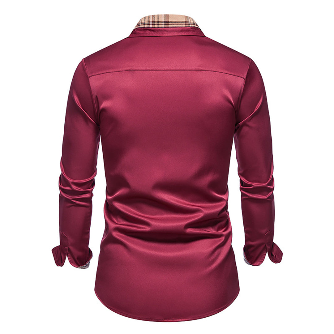 Noah - Casual Long Sleeve Shirt with Buttons and Pockets