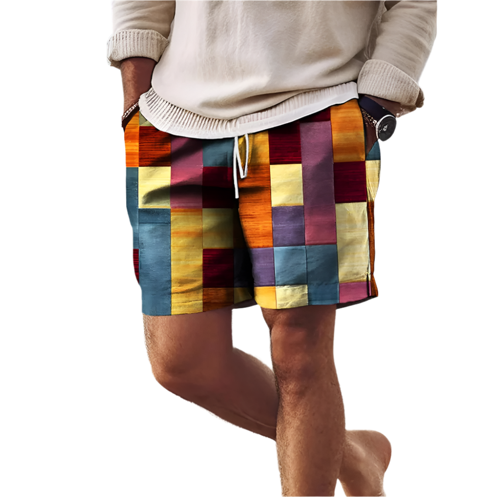GeoVibe Men's Summer Shorts
