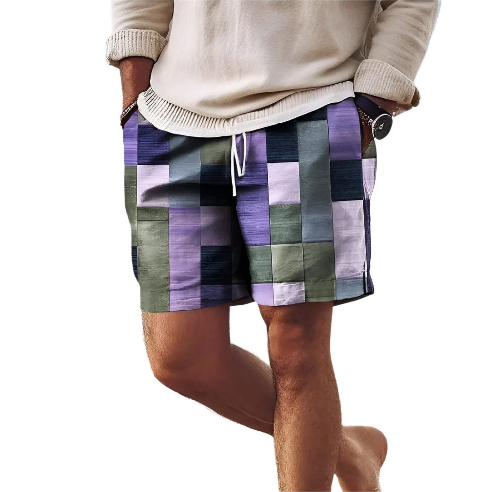 GeoVibe Men's Summer Shorts