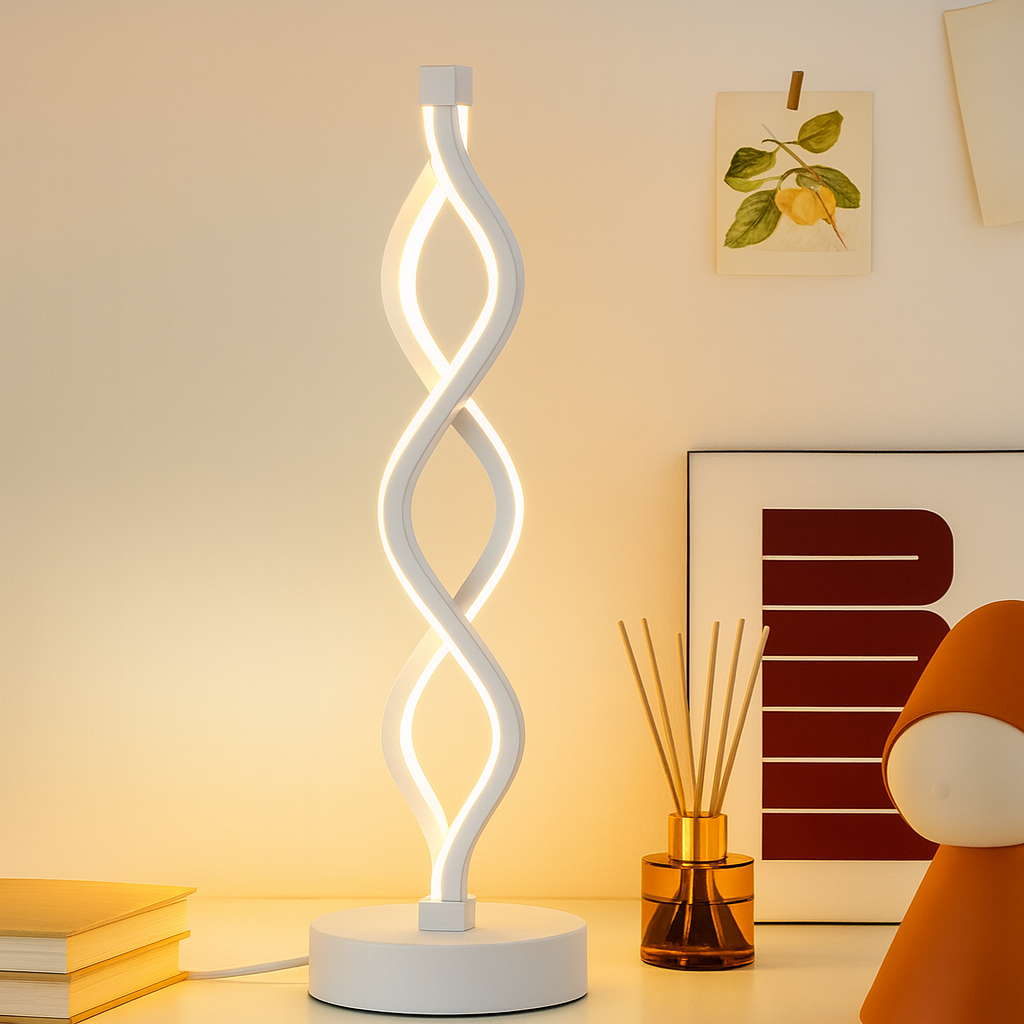 Ceryn | Minimalist Spiral LED Desk Lamp