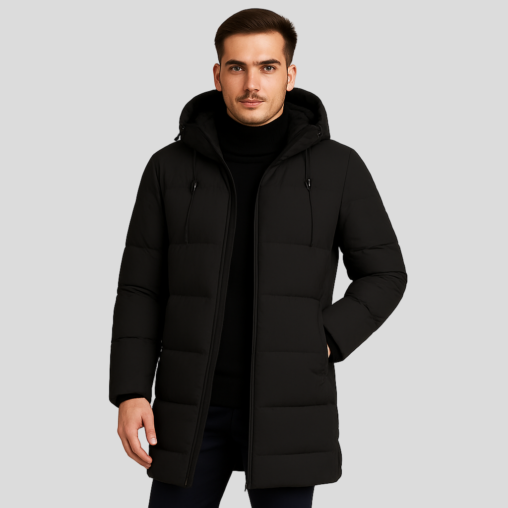 Kurtis | Men's Quilted Jacket with Stand-up Collar