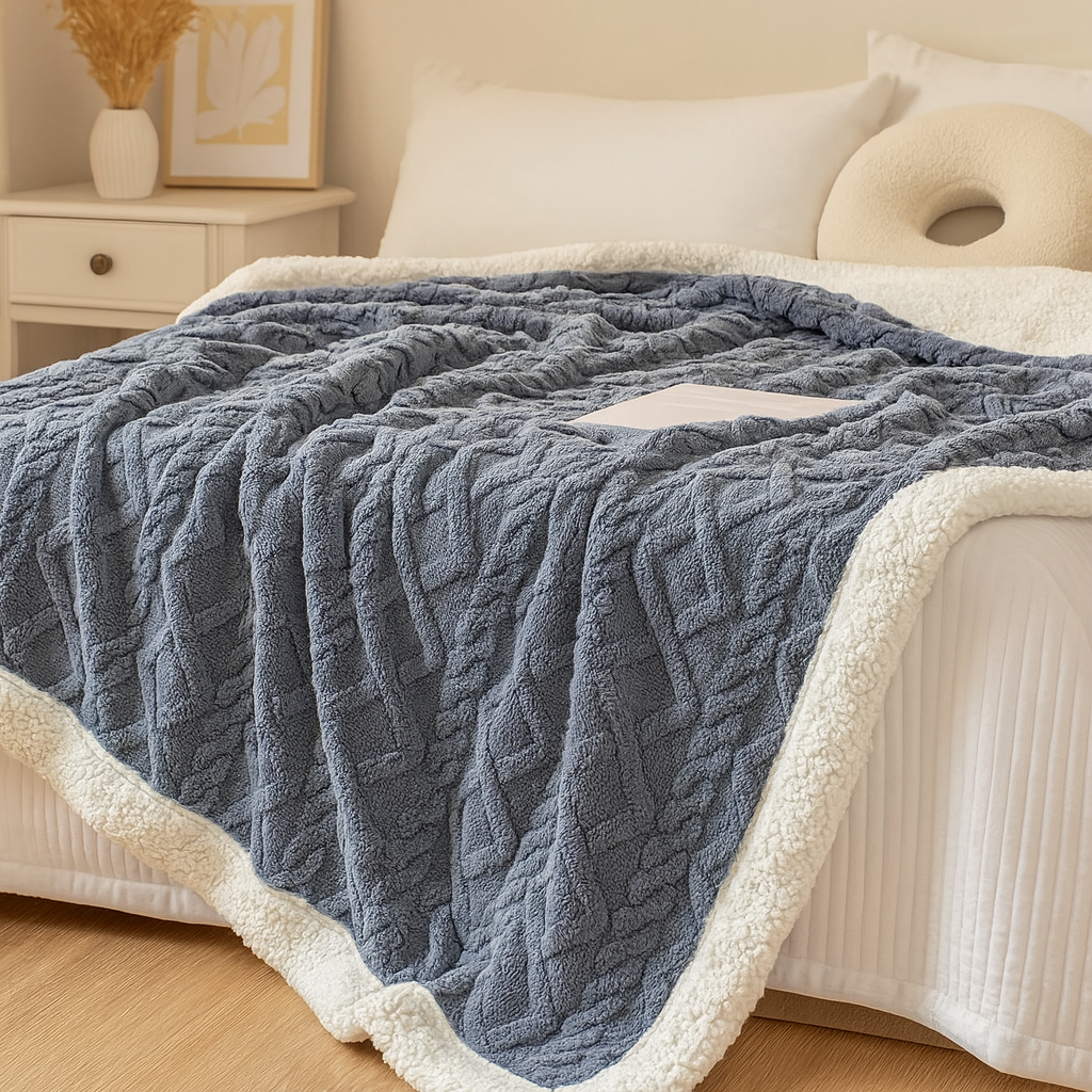 Thick Double-sided Fleece Blanket