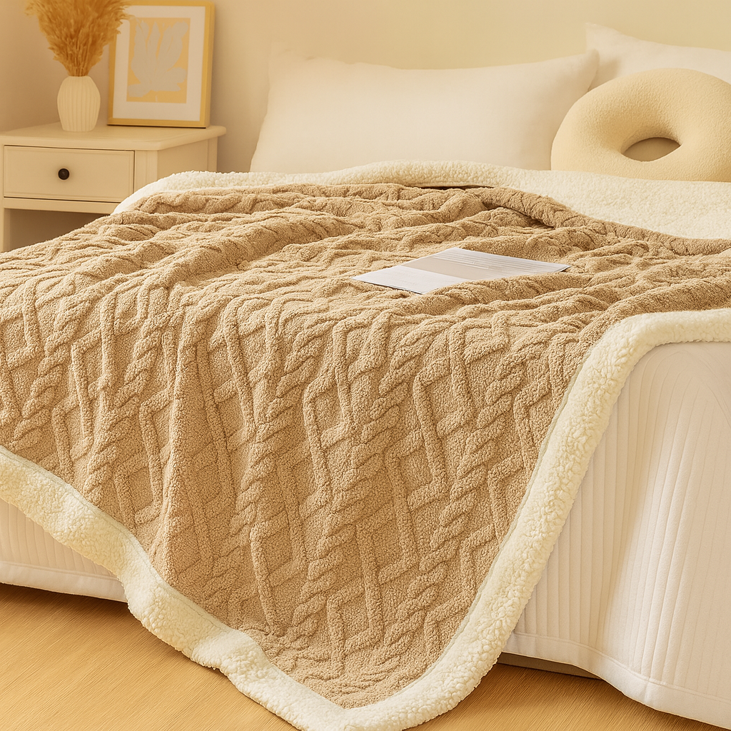 Thick Double-sided Fleece Blanket