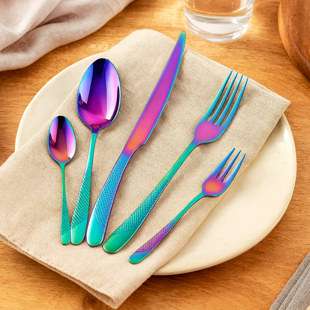 Silvaron | 30-Piece Stainless Steel Cutlery Set
