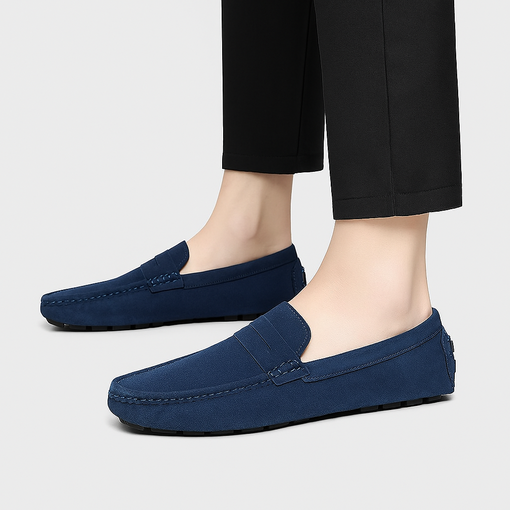 Men's Jersey Loafers – Business Slip-On Shoes