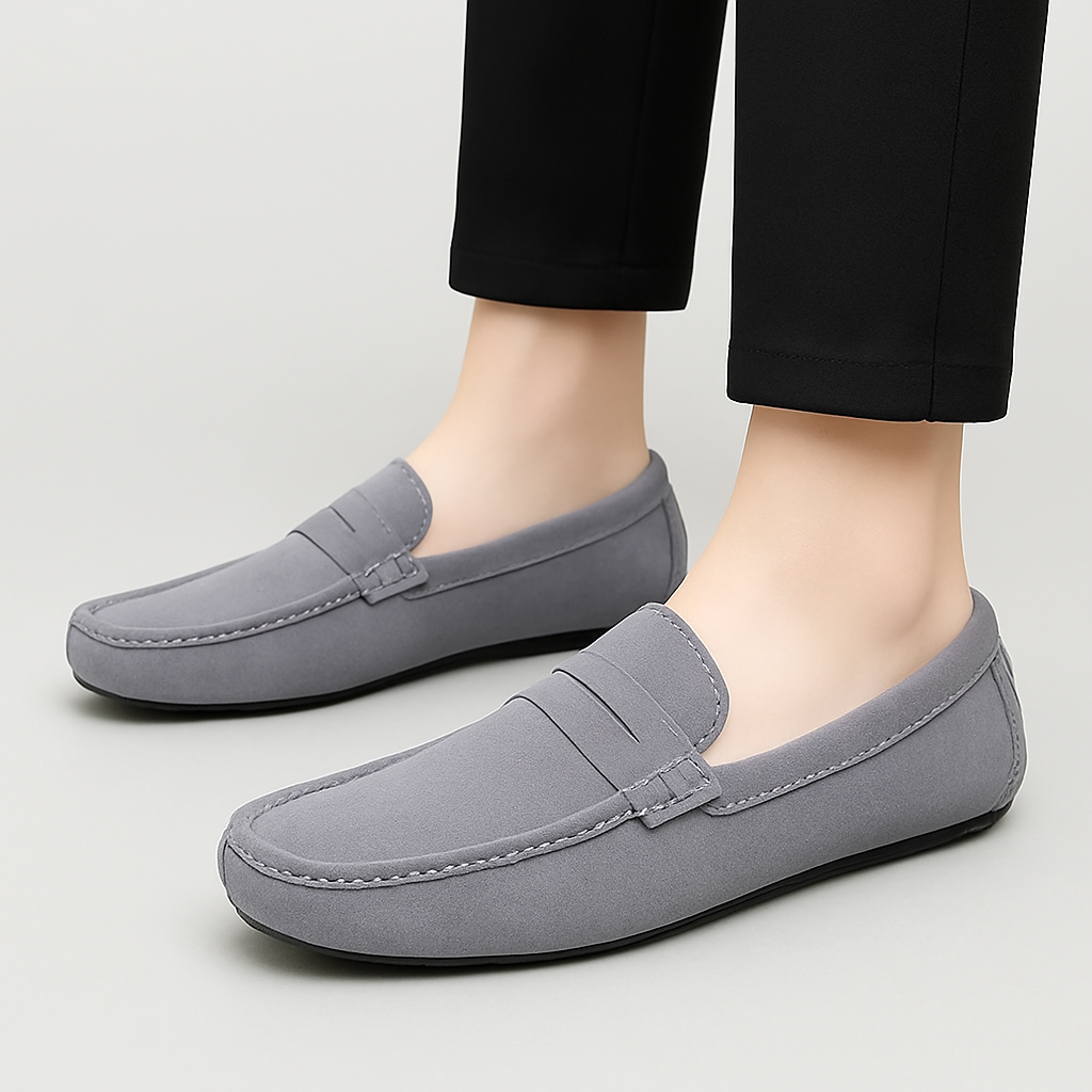 Men's Jersey Loafers – Business Slip-On Shoes