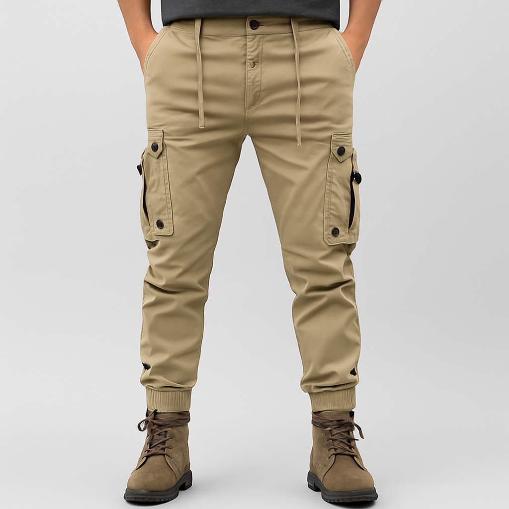 UrbanEase Emil Cargo Pants – Versatile pants with a relaxed fit and multiple pockets