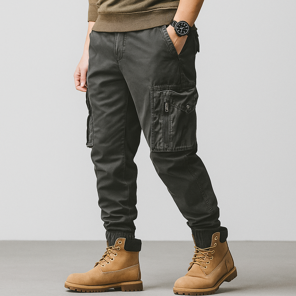 UrbanEase Emil Cargo Pants – Versatile pants with a relaxed fit and multiple pockets