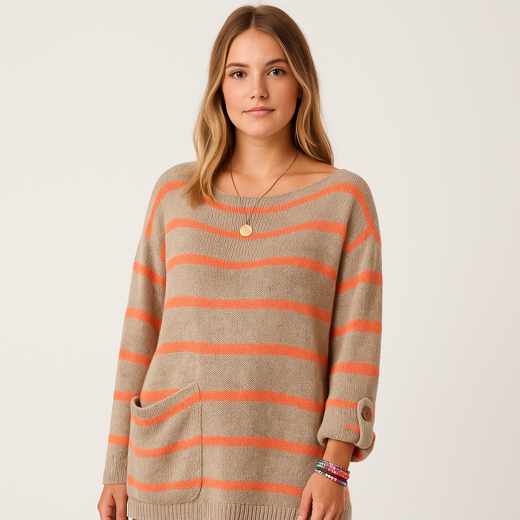 Lauren - Elegant Striped Sweater