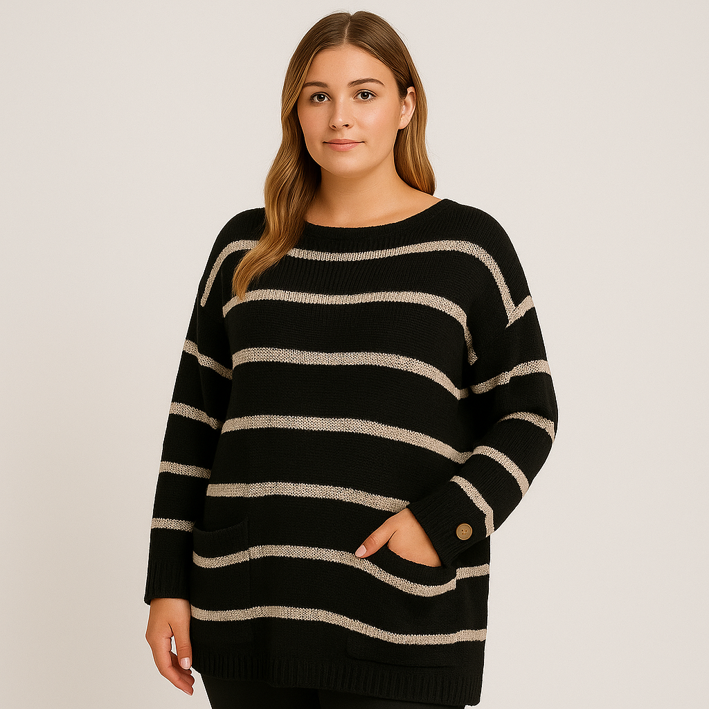 Lauren - Elegant Striped Sweater