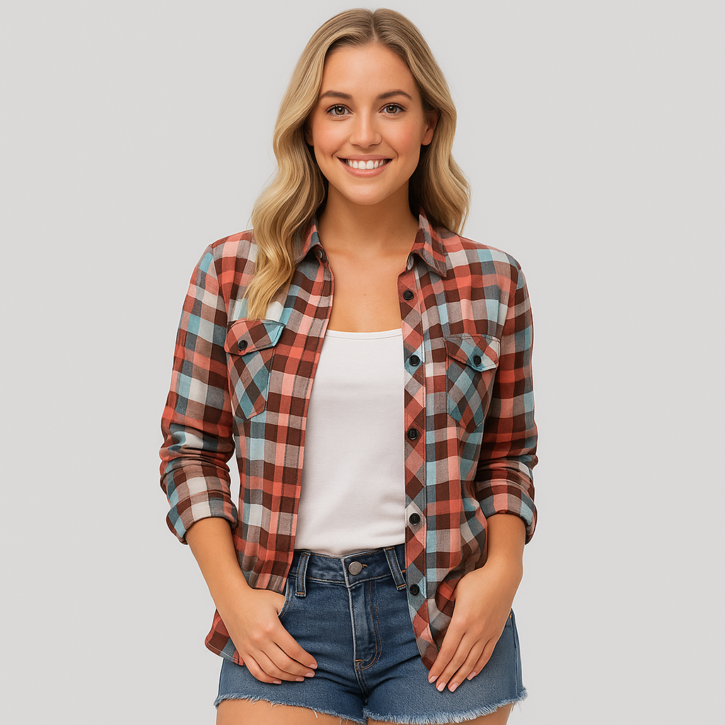 Lucia - Checked Blazer