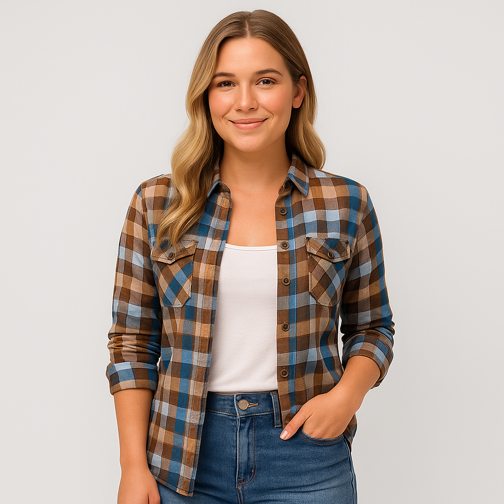 Lucia - Checked Blazer