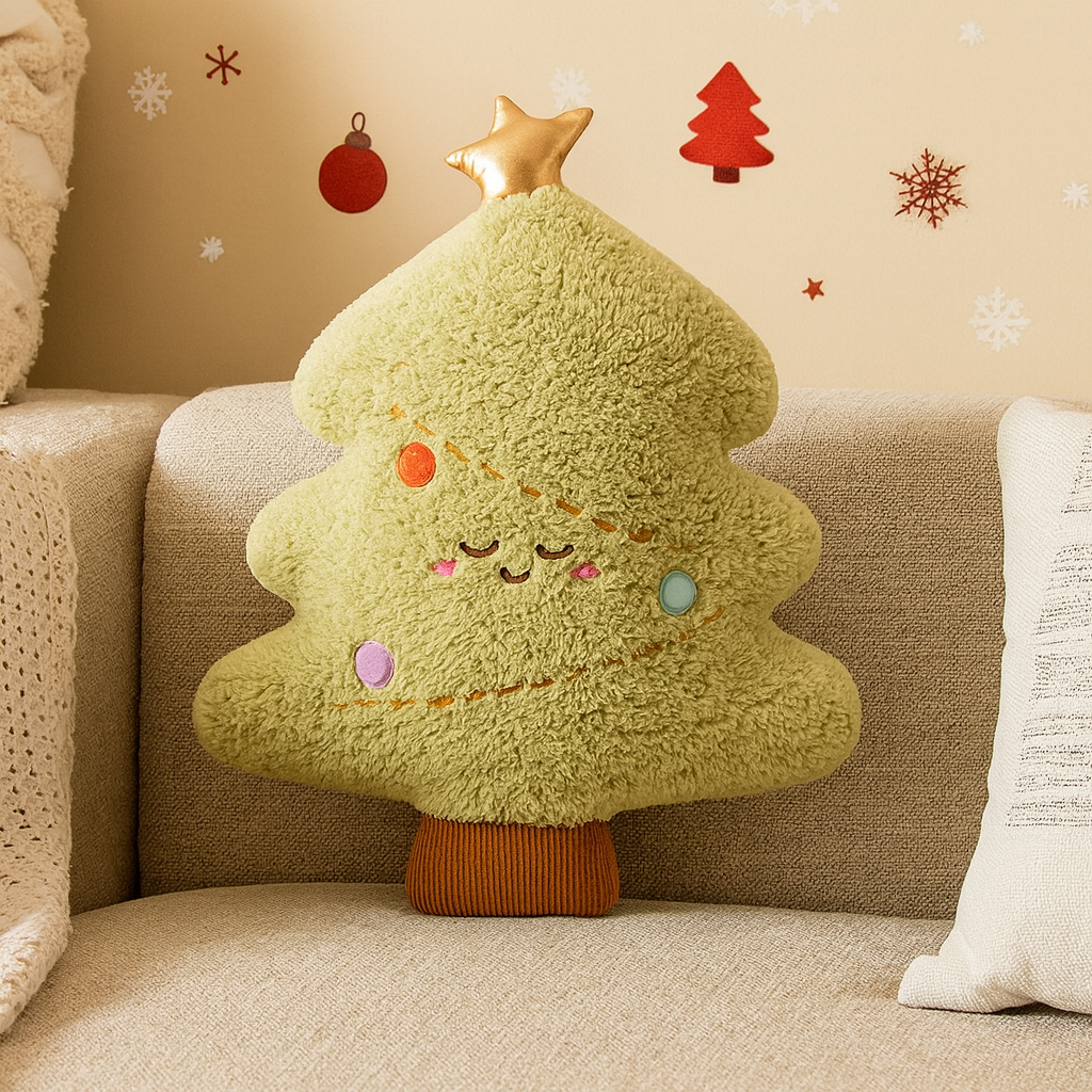 Everjoy | Festive Plush Cushion & Toy Decor