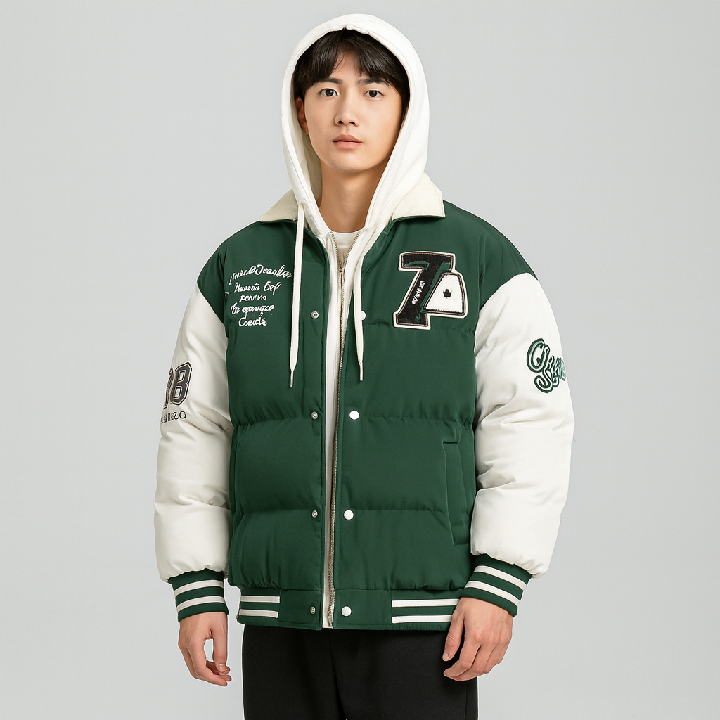 Viktor | Men's Winter Jacket with Hood