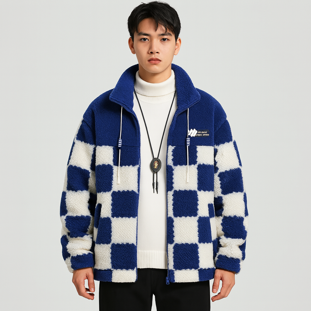 Magnus | Unisex Winter Coat Made of Lamb Wool with Fleece Lining