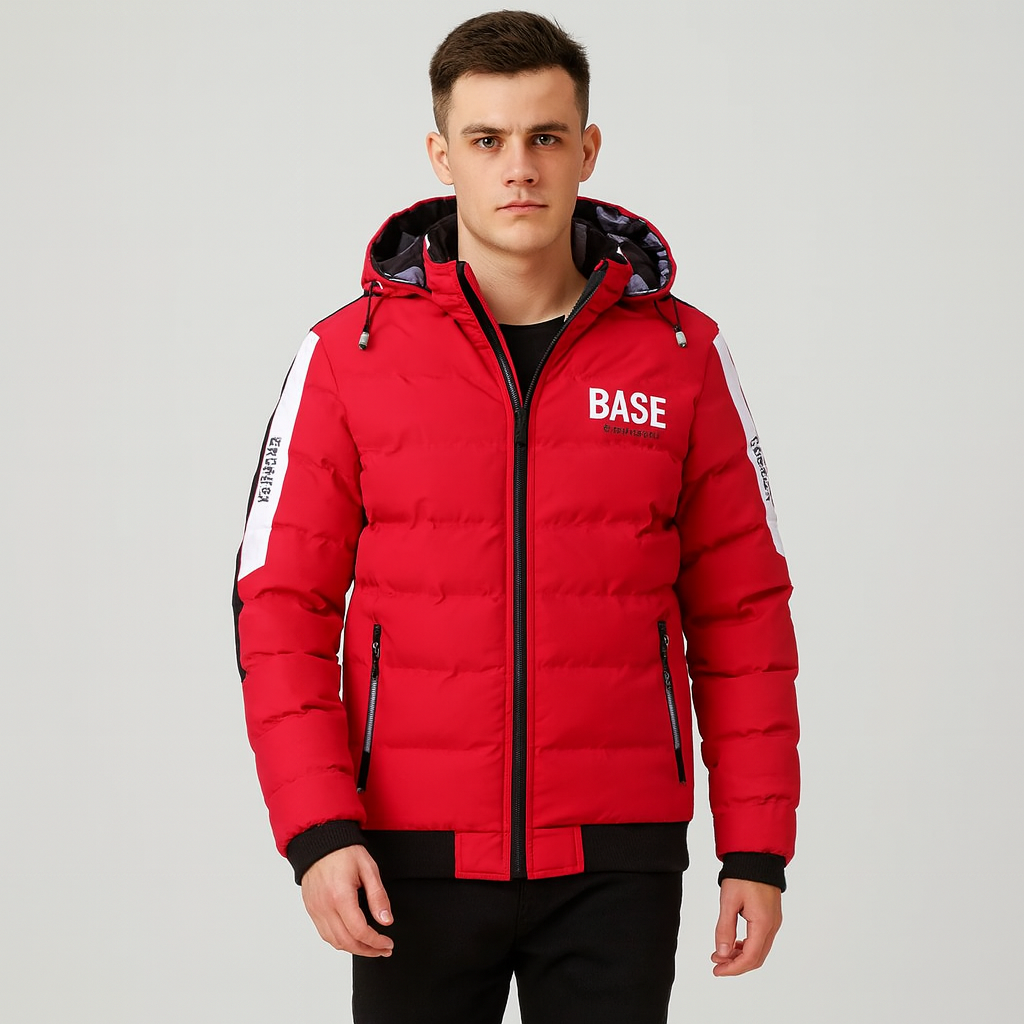 Lazaro | Reversible Puffer Winter Jacket with Hood