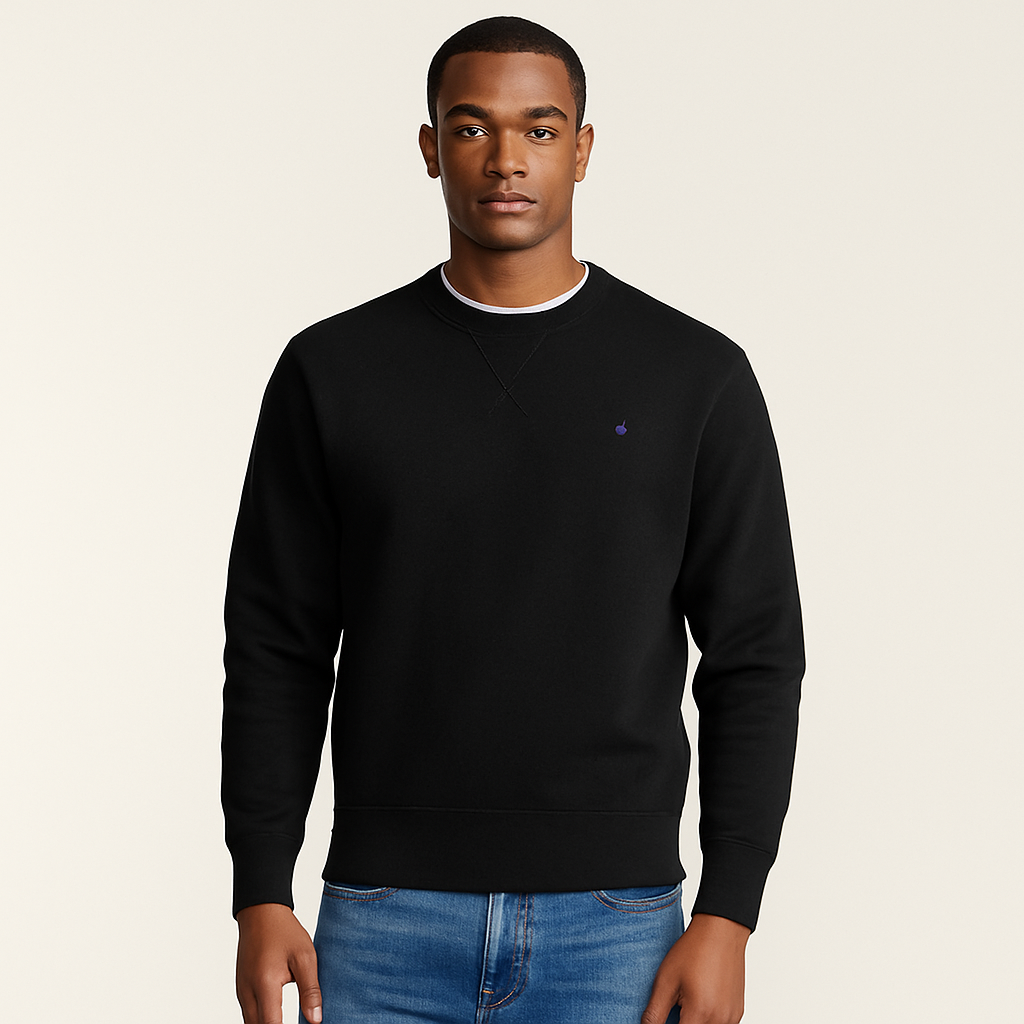 Elias - Cozy Pullover with Round Neck