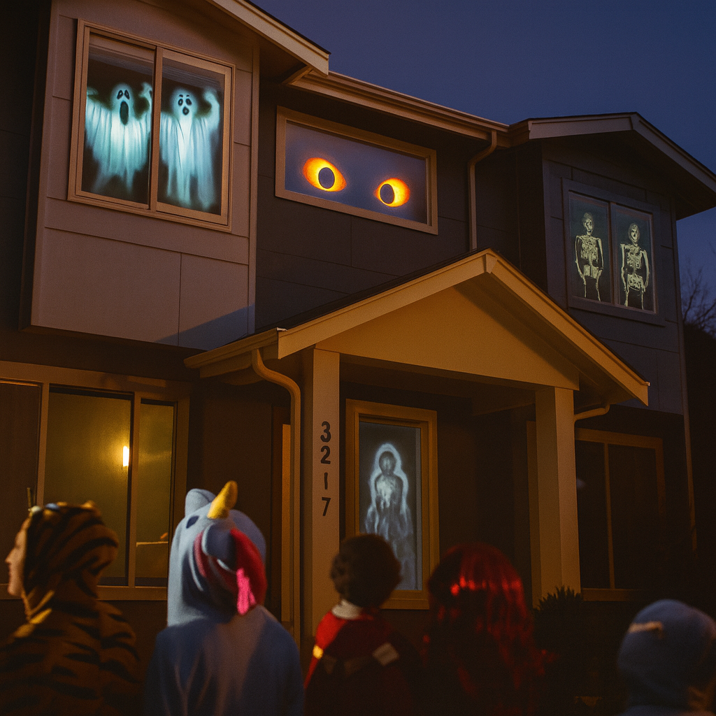 PhantomGlow | Haunted House Halloween Projector