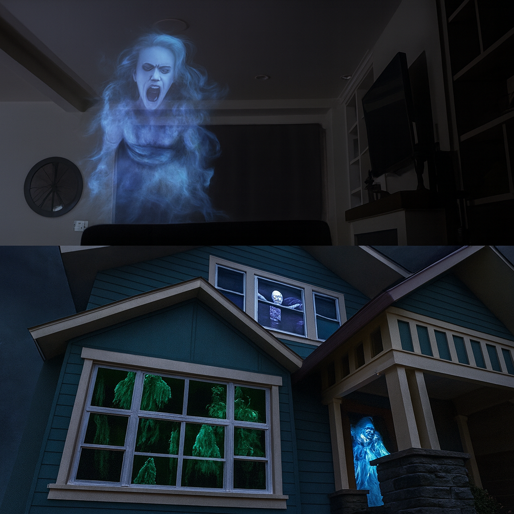 PhantomGlow | Haunted House Halloween Projector
