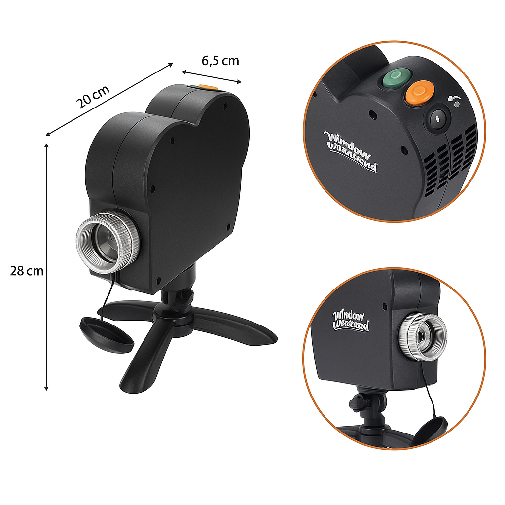 PhantomGlow | Haunted House Halloween Projector