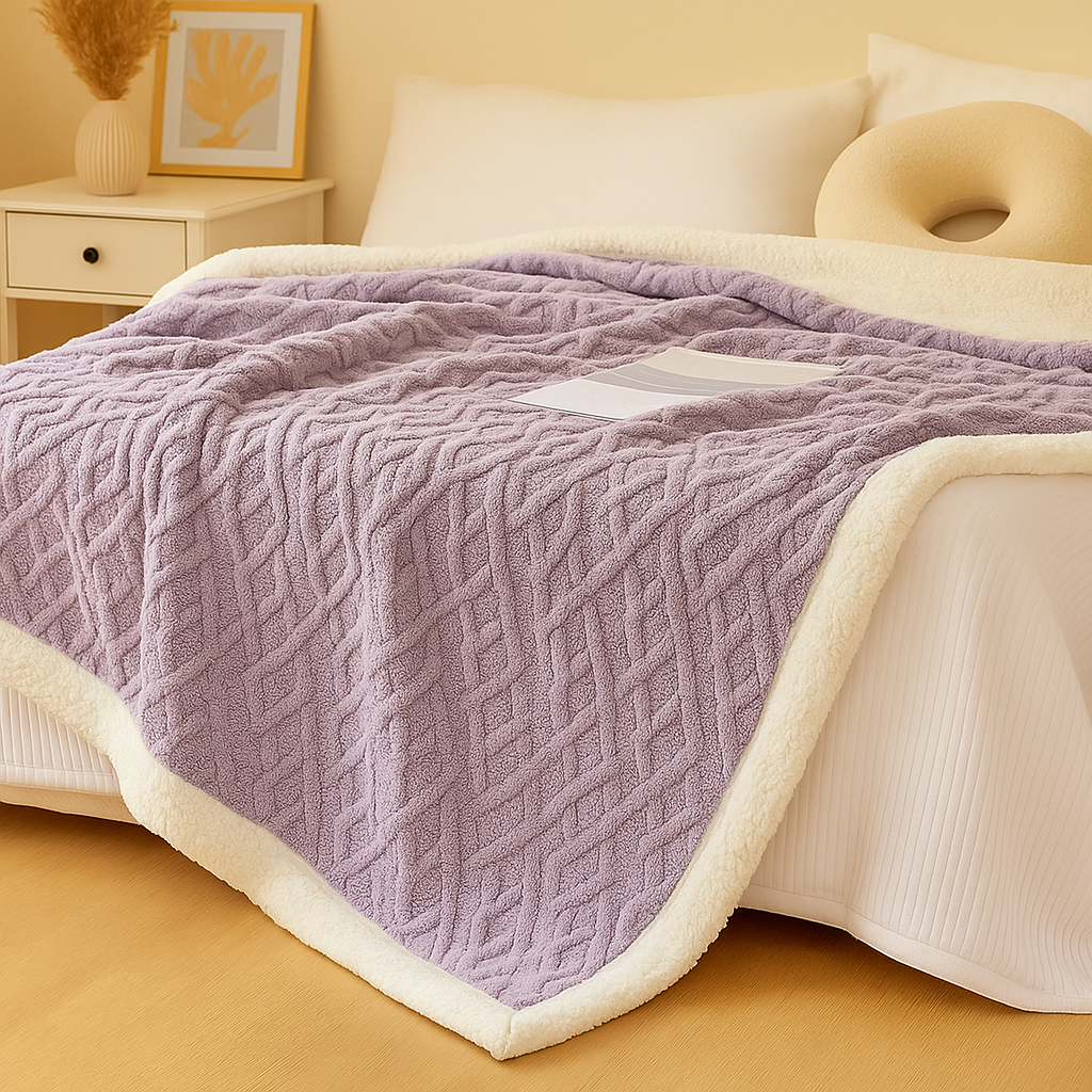 Thick Double-sided Fleece Blanket