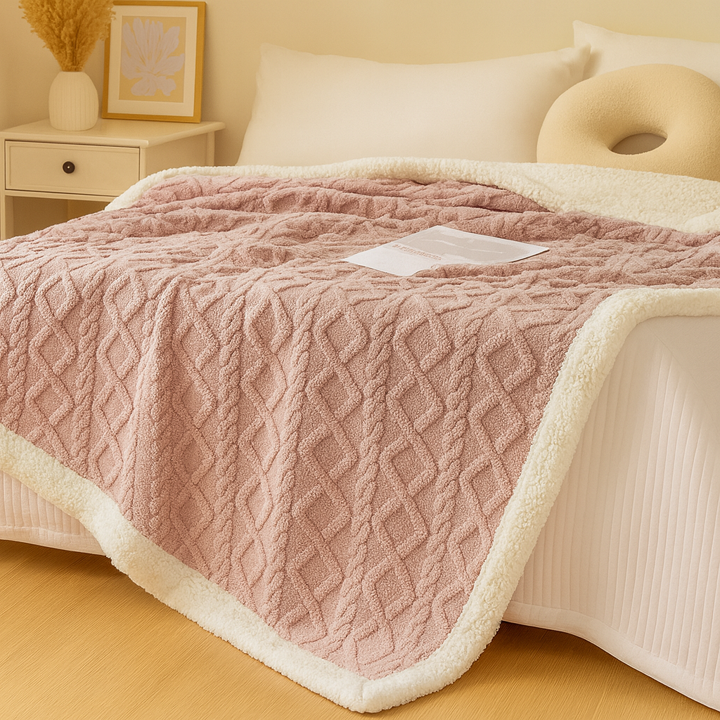 Thick Double-sided Fleece Blanket