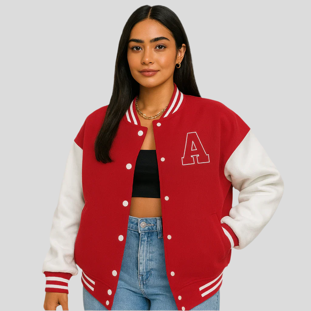 Pink Bomber Jacket – Timeless Design and Comfortable Fit for Women