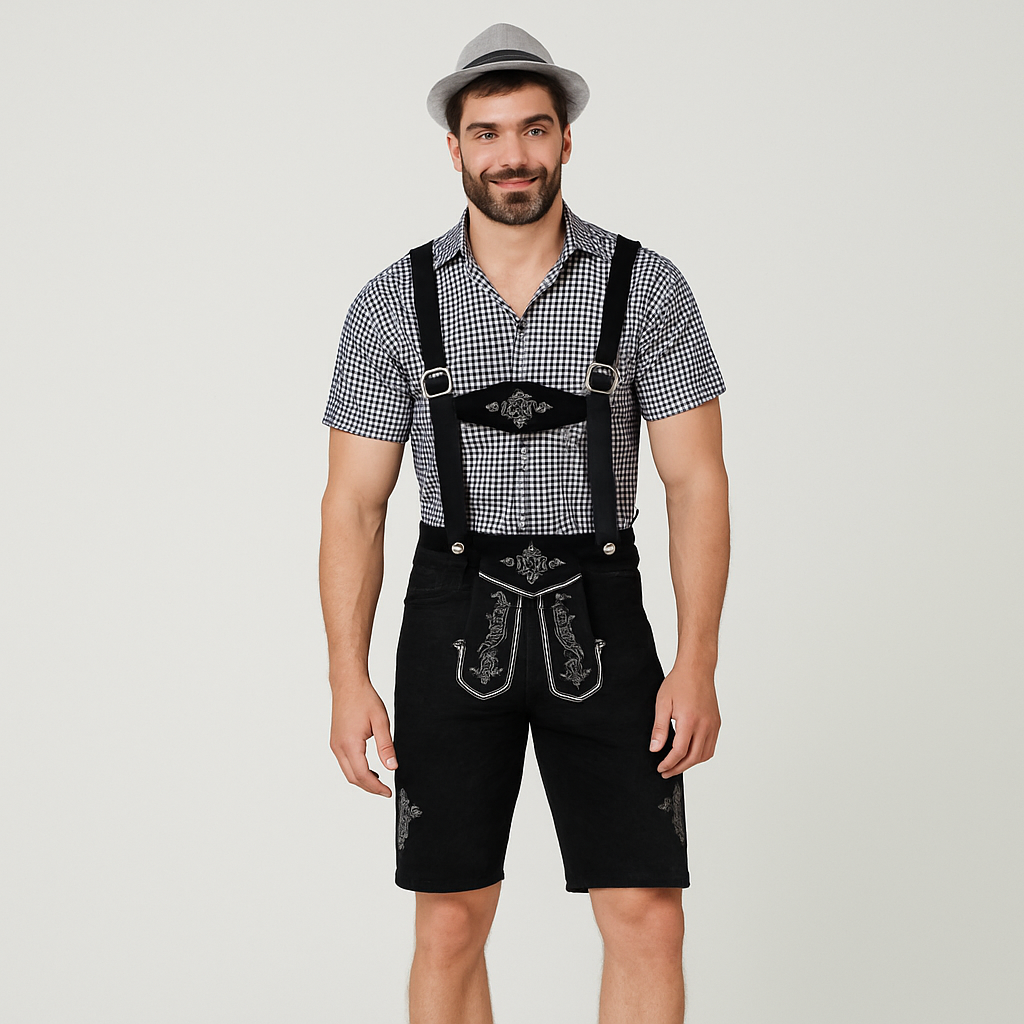 Karlo – Traditional Leather Pants for Men