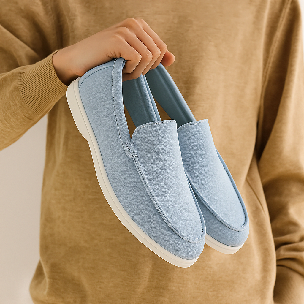 Breathable Mesh Loafers for Men – Lightweight Slip-On Summer Shoes