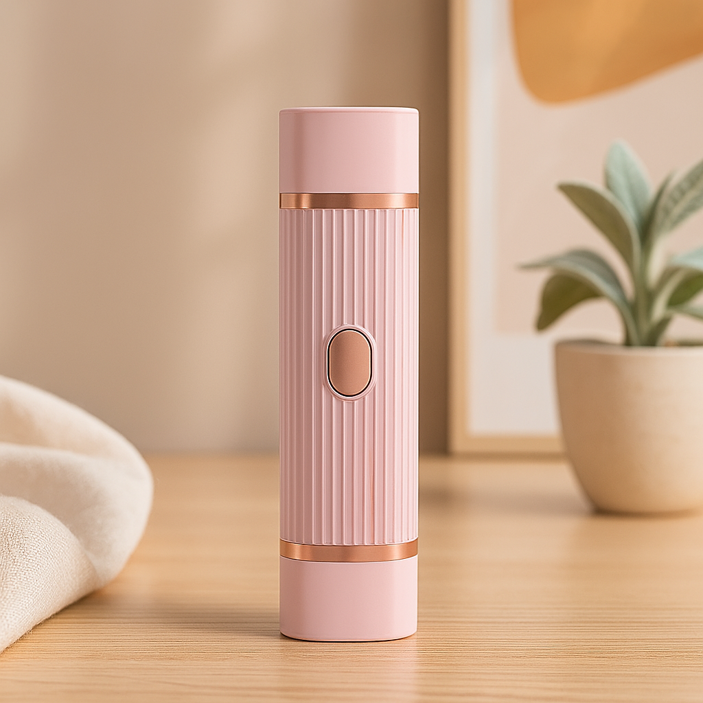 2-in-1 Women's Electric Shaver – Bikini, Eyebrow, and Underarm Hair Trimmer for Wet and Dry Use