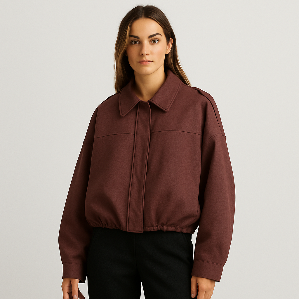 Celeste Women's Wool Trench Coat