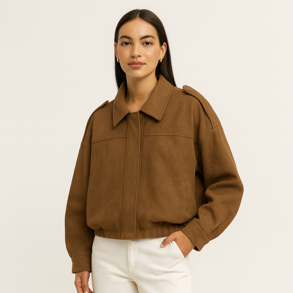 Celeste Women's Wool Trench Coat