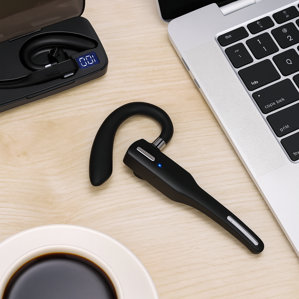 NovaTalk - Wireless Bluetooth Headset with Double Microphone