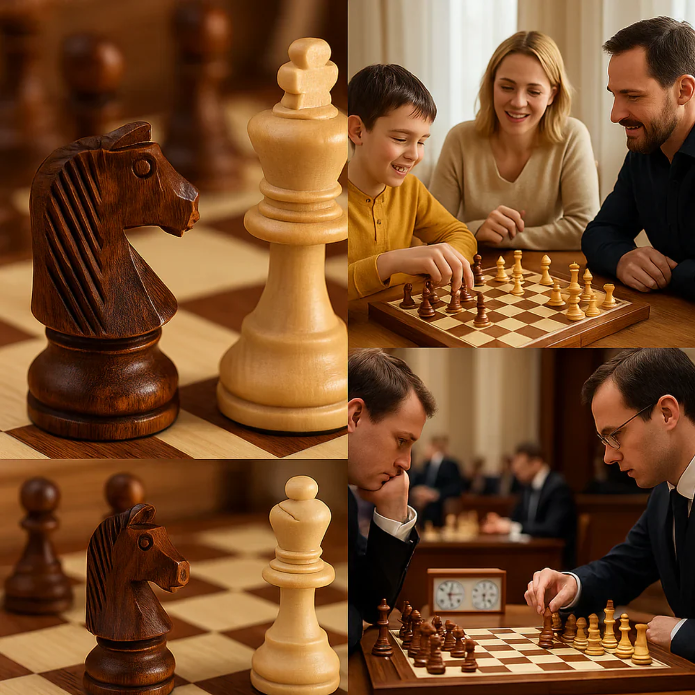 Wooden Chess Set – Competition & Craftsmanship