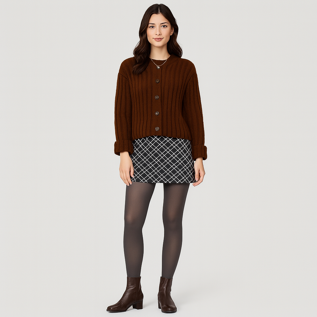Alenya | Thermal Tights with Fleece Lining for Fall & Winter