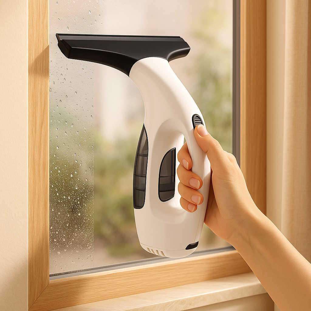 ClarityPro | Wireless Window Squeegee and Rubber Scraper