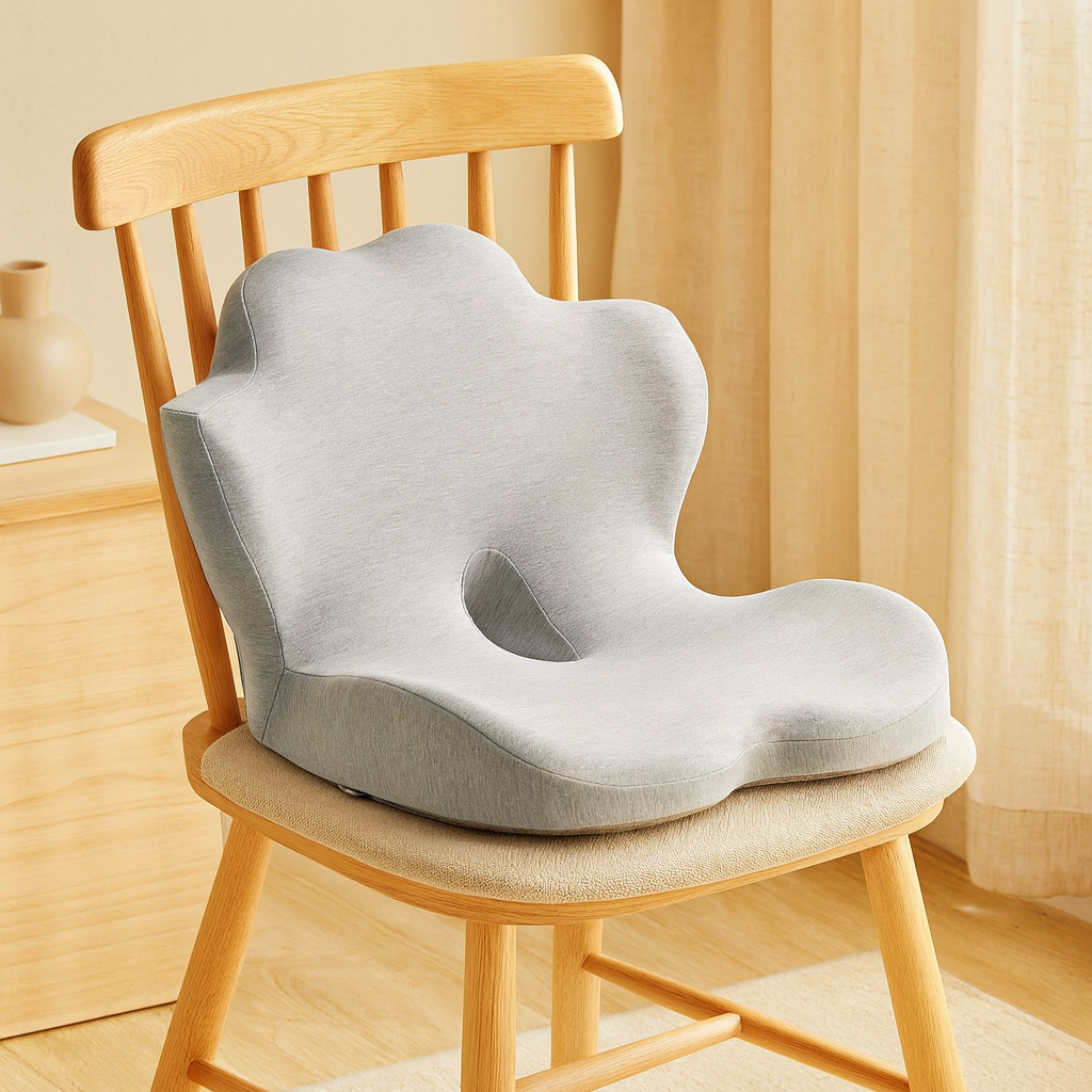 ComfyRest | Ergonomic Seat Cushion with Integrated Backrest