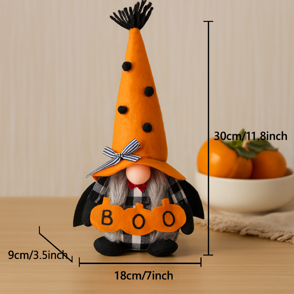 Crawlwick | Halloween Elf and Pumpkin Banner Set made of Polyester