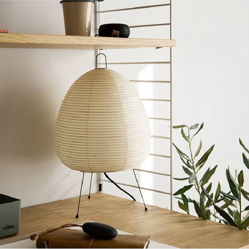 LumiGlow Japanese Rice Paper Lamp – Stylish Indoor Lighting