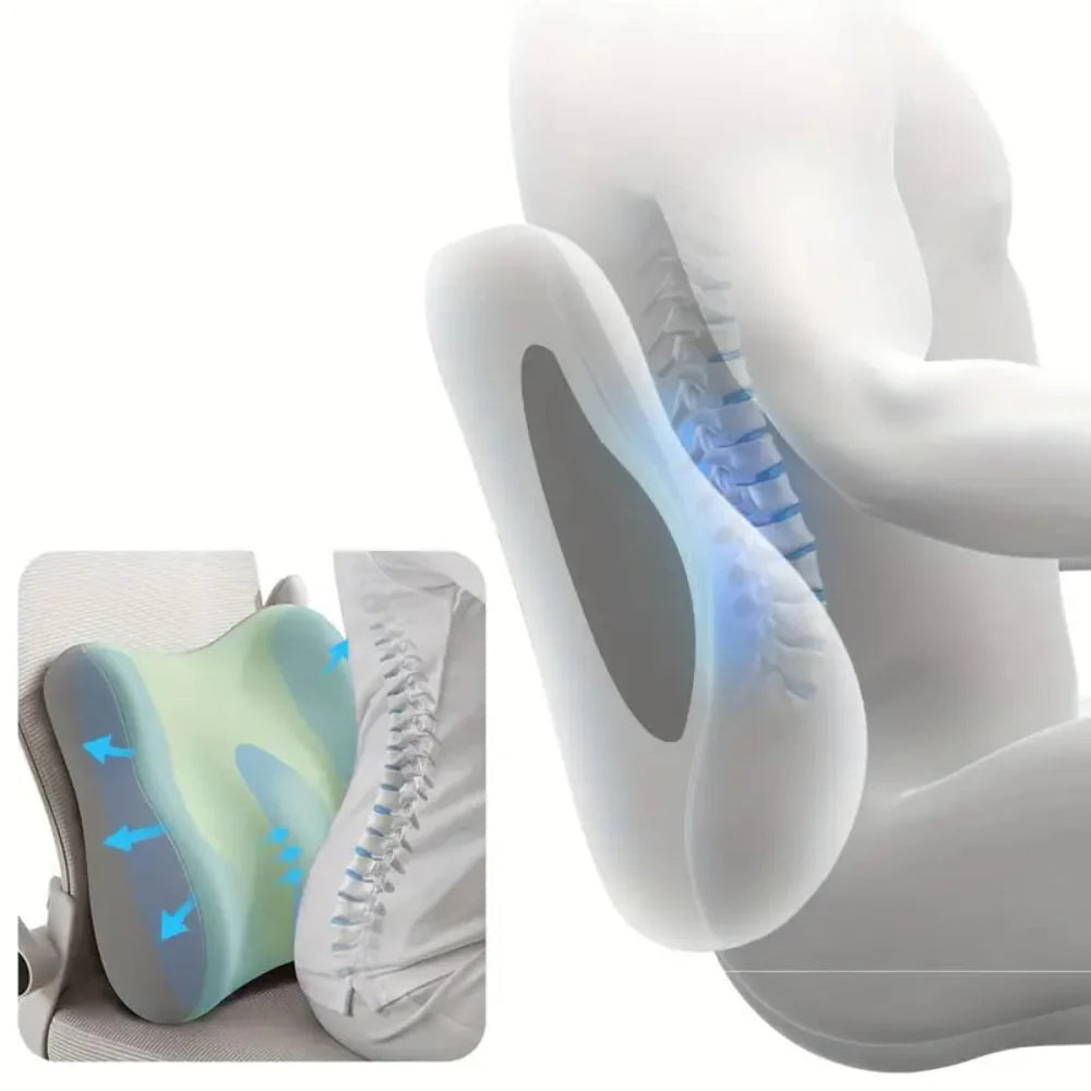 DriveEase | Memory Foam Car Seat Cushion with Removable Cover