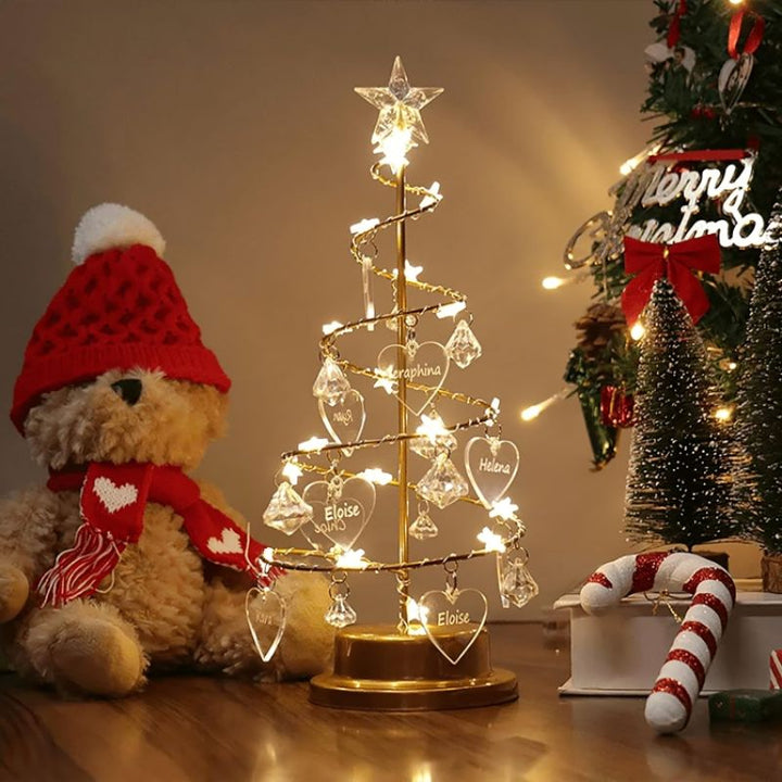 Crystal Christmas Tree Decoration Lamp