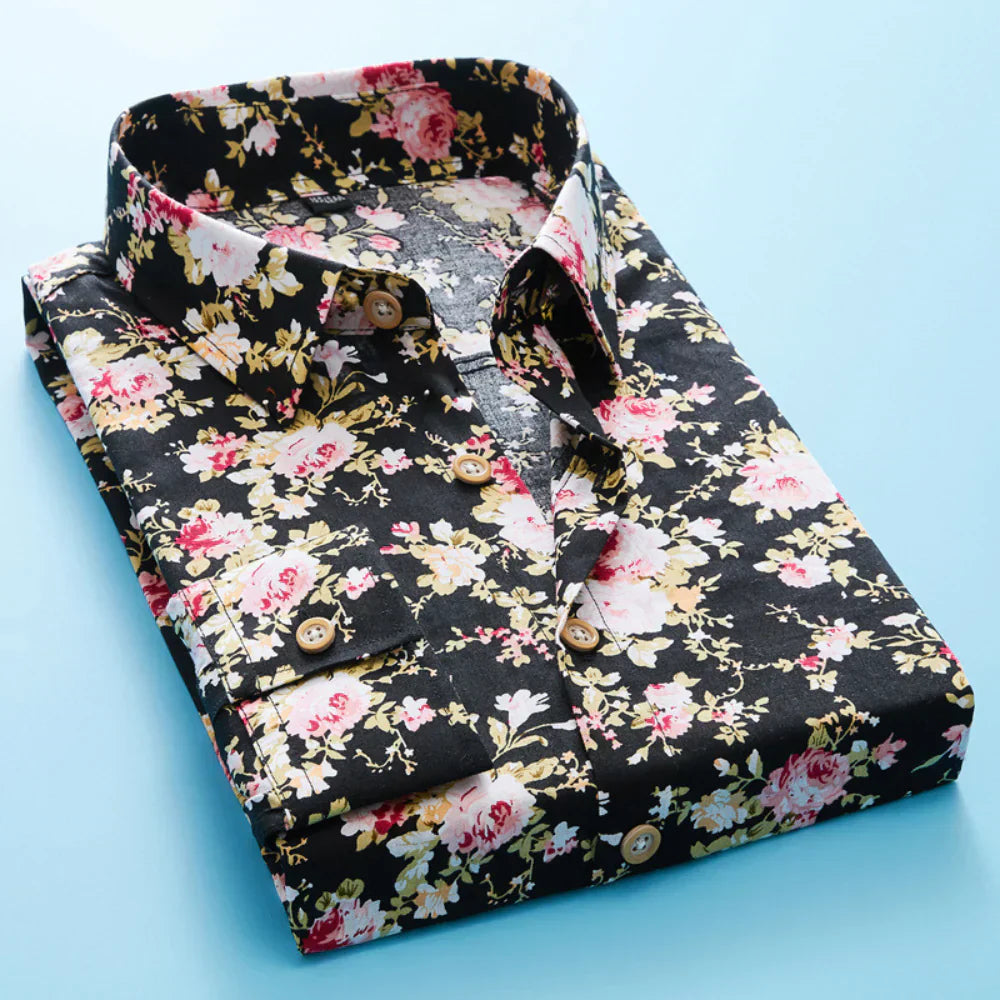 Elias Classic Shirt with Unique Prints
