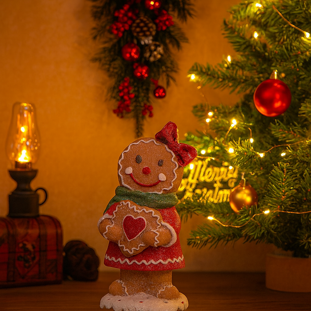Frosthaven | Festive Gingerbread Figure Decoration